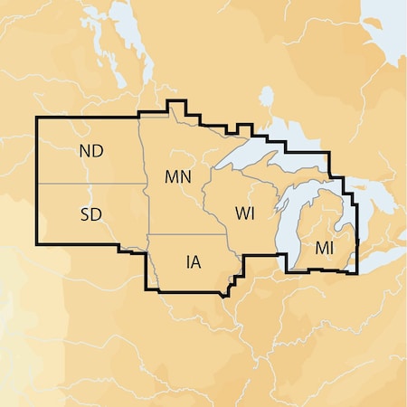 Navionics Navionics Navionics+ Regions - North - Preloaded MSD Format MSD/NAV+NO